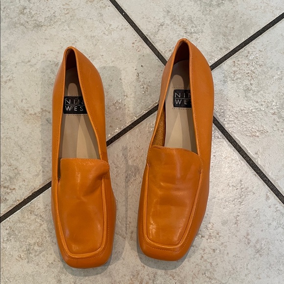 Nine West Shoes - Nine West Bright Orange Flats